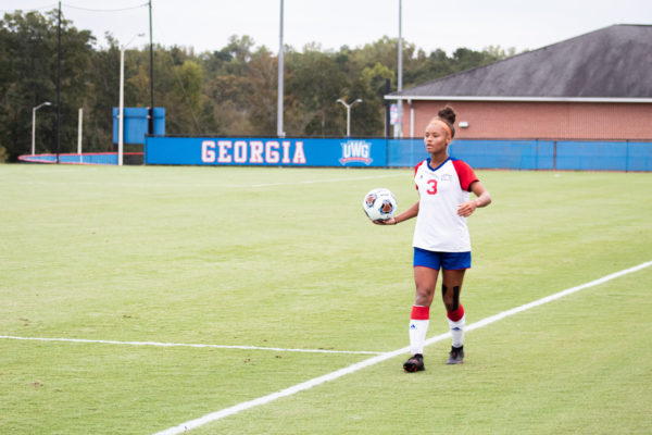 University of West Georgia's Soccer Player
