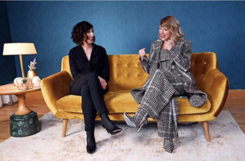 Taylor Swift sits down for an interview