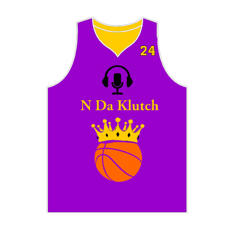 N Da Klutch Podcast basketball jersey