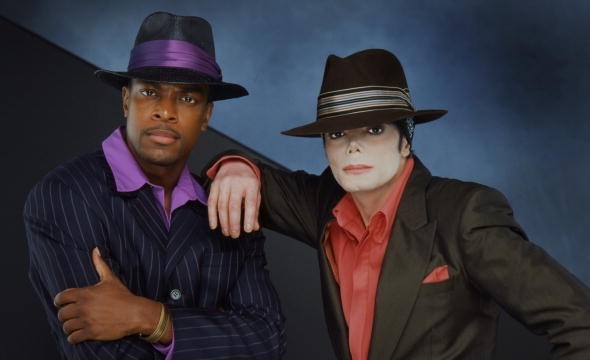 Chris Tucker with Michael Jackson.
